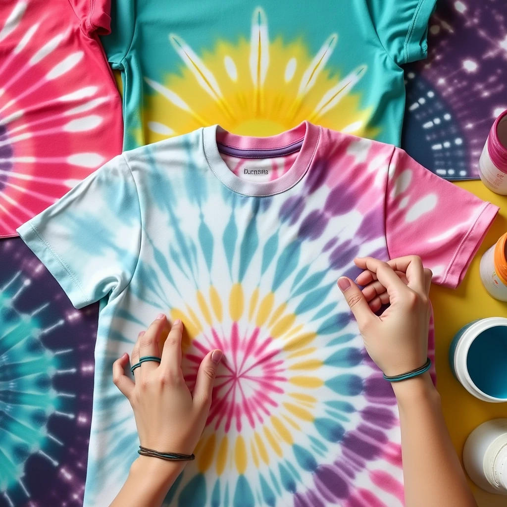 "Tie-Dye T-Shirts: Easy DIY Guide for Stunning Results"