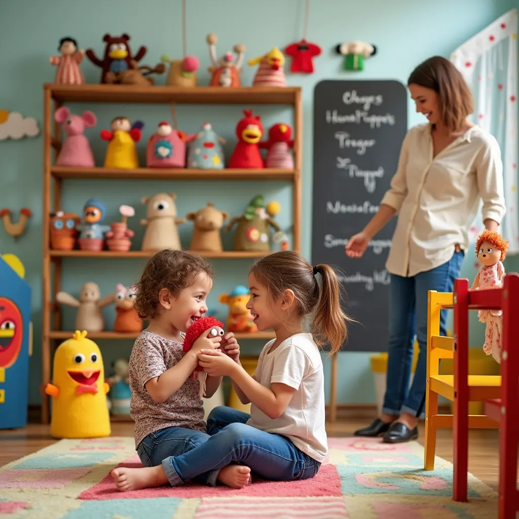 puppets safety tips for kids to play with