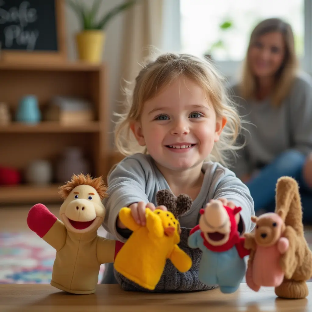 puppets safety tips for kids to play with