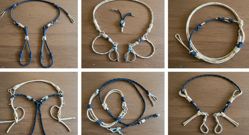 DIY Reins with Rope or Shoelaces
