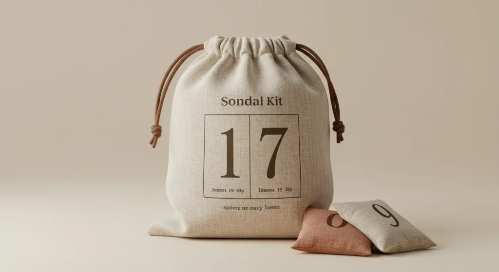 Fabric Bag Countdown Kit
