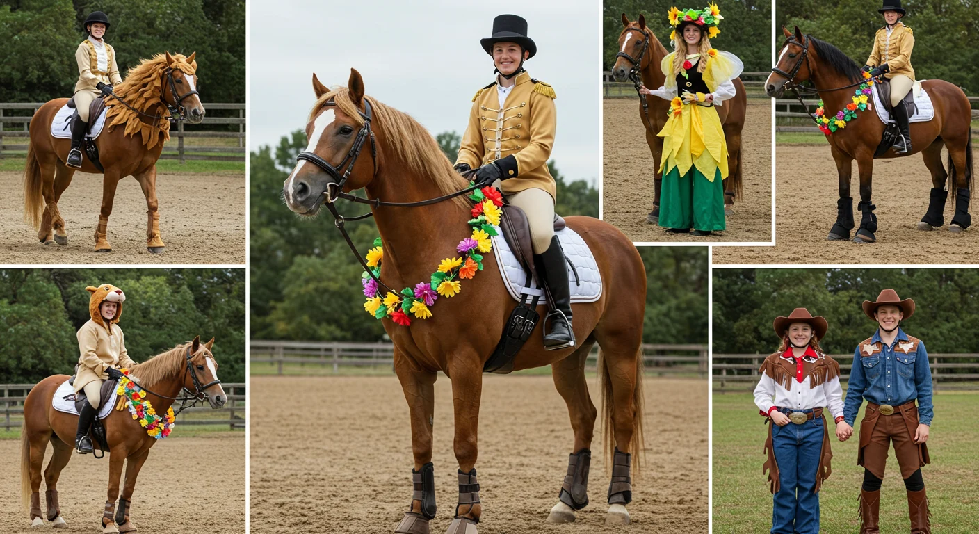 easy diy horse and rider costumes