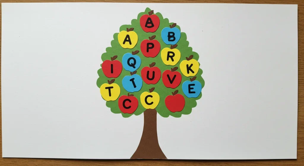 ABC Apple Tree Craft